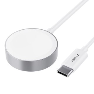 Ładowarka indukcyjna magnetyczna do Apple Watch USB-C 1.2m - biała