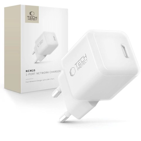 Ładowarka sieciowa NCM25 USB-C PD 25W - biała