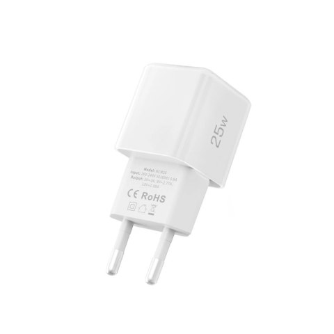Ładowarka sieciowa NCM25 USB-C PD 25W - biała