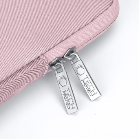 Torba pokrowiec Neoslim na laptopa 15-16'' + etui na akcesoria - różowy