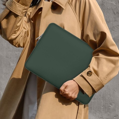 Torba pokrowiec Neoslim na laptopa tablet 13-14'' + etui na akcesoria - zielony