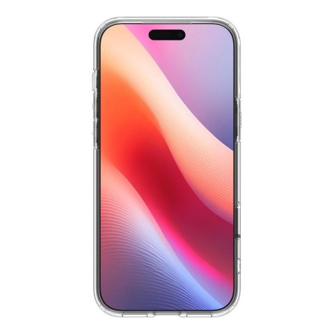 Etui case na iPhone 17 Pro Ultra Hybrid T MagSafe - przezroczysto-białe
