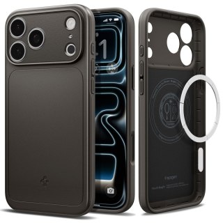 Etui case plecki na iPhone 17 Pro Thin Fit MagSafe - szare