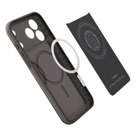 Etui case plecki na iPhone 17 Pro Thin Fit MagSafe - szare