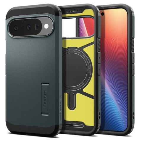 Etui ochronne na Google Pixel 10 / 10 Pro Tough Armor Mag MagSafe - zielone