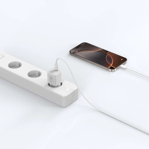 Ładowarka sieciowa NCM25 USB-C PD 25W - biała