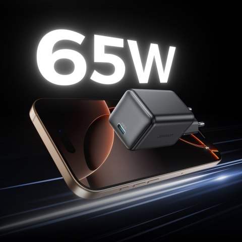 Ładowarka sieciowa USB-C EU 65W - czarna
