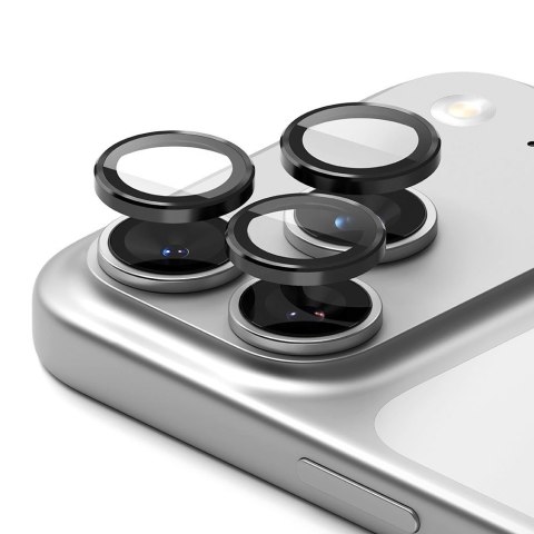 Osłona aparatu na iPhone 17 Pro / 17 Pro Max Camera Frame Protector czarne - 2 szt.