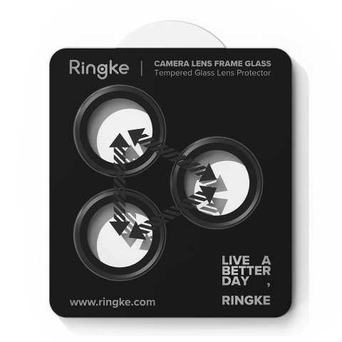 Osłona aparatu na iPhone 17 Pro / 17 Pro Max Camera Frame Protector czarne - 2 szt.