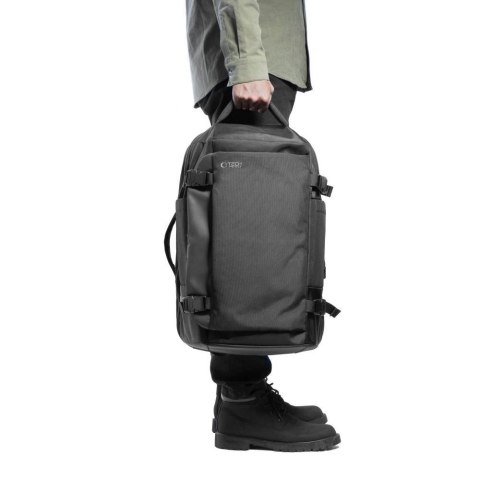 Plecak bagaż podręczny na laptopa do Ryanair Wizzar 20L 40x20x25cm - czarny