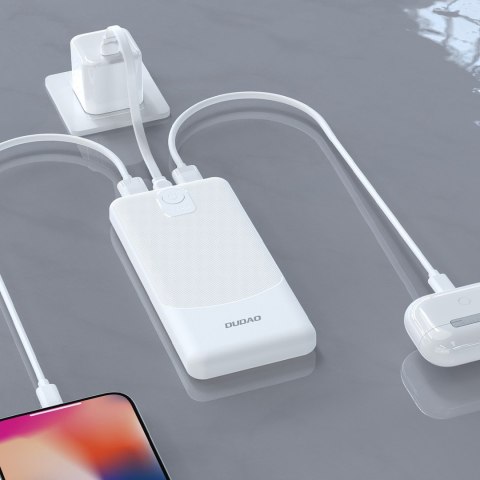 Powerbank K10 10000mAh USB-A 12W 2.4A - czarny