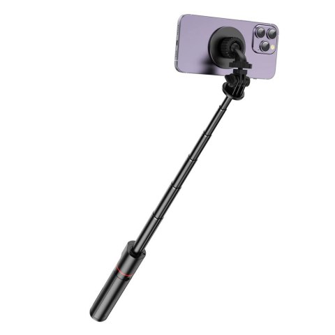 Selfie stick kij statyw do smartfona magnetyczny z pilotem L06S Bluetooth MagSafe 82cm