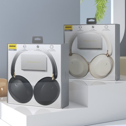 Słuchawki bezprzewodowe nauszne X22 Max Bluetooth ANC - czarne