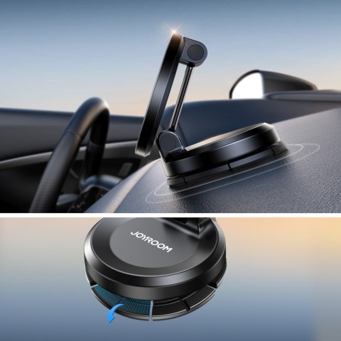 Uchwyt samochodowy magnetyczny do smartfona na deskę rozdzielczą MagSafe - czarny