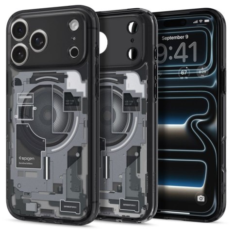 Etui case na iPhone 17 Pro MagSafe Ultra Hybrid Zero One - czarne