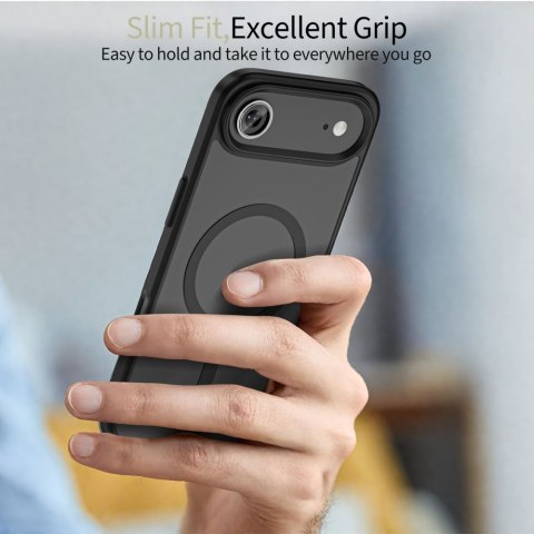 Etui case plecki na iPhone 17 Air MagSafe MagMat - czarny mat