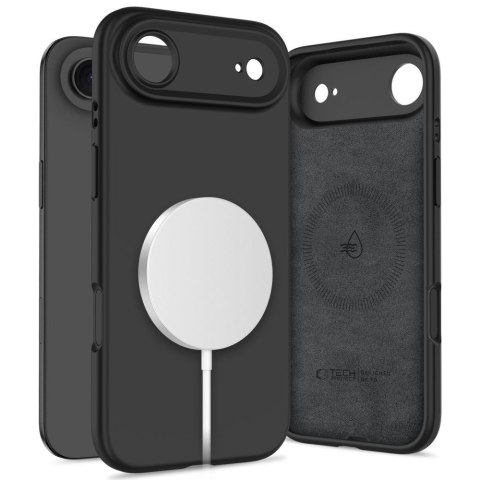 Etui case plecki na iPhone 17 Air MagSafe Silicone - czarne