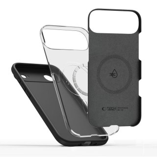 Etui case plecki na iPhone 17 Air MagSafe Silicone - czarne