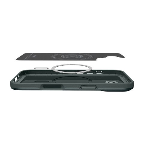 Etui pokrowiec case na iPhone 17 MagSafe Thin Fit - zielone
