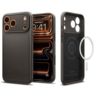 Etui pokrowiec case na iPhone 17 Pro Max MagSafe Thin Fit - szare