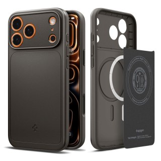 Etui pokrowiec case na iPhone 17 Pro Max MagSafe Thin Fit - szare
