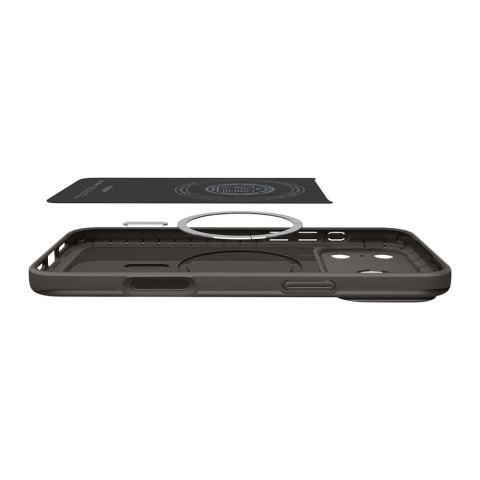 Etui pokrowiec case na iPhone 17 Pro Max MagSafe Thin Fit - szare