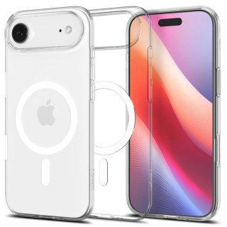 Etui pokrowiec na iPhone 17 Air MagSafe Liquid Crystal - przezroczysto-białe
