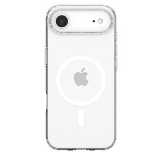Etui pokrowiec na iPhone 17 Air MagSafe Liquid Crystal - przezroczysto-białe