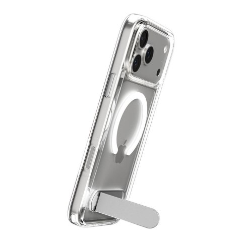 Etui pokrowiec na iPhone 17 Pro MagSafe Ultra Hybrid S - przezroczysto-białe