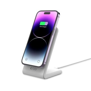Ładowarka indukcyjna stojak do smartfona MagSafe 15W - biała