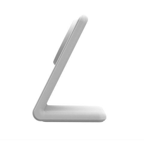 Ładowarka indukcyjna stojak do smartfona MagSafe 15W - biała