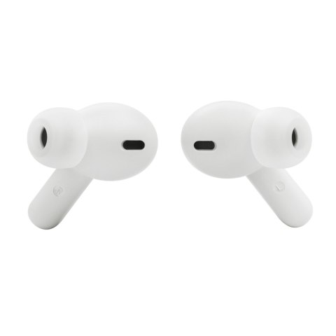 Słuchawki bezprzewodowe dokanałowe JBL Wave Beam Bluetooth 5.2 IP54 IPX2 - białe