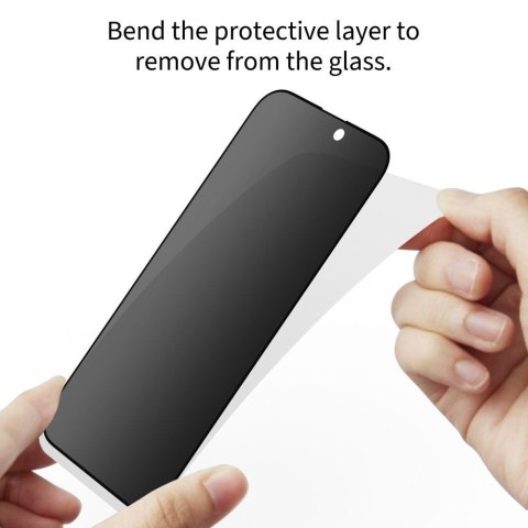 Szkło prywatyzujące na iPhone 17 Air Glass Spy+ - 2 szt.