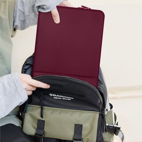 Torba pokrowiec Neopren na laptopa 15-16'' - bordowa