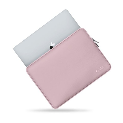 Torba pokrowiec Neoslim na laptopa 13-14'' + etui na akcesoria - różowa