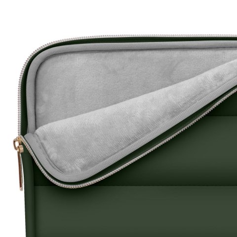 Torba pokrowiec Puffy na laptopa 13-14'' + etui na akcesoria - oliwkowy