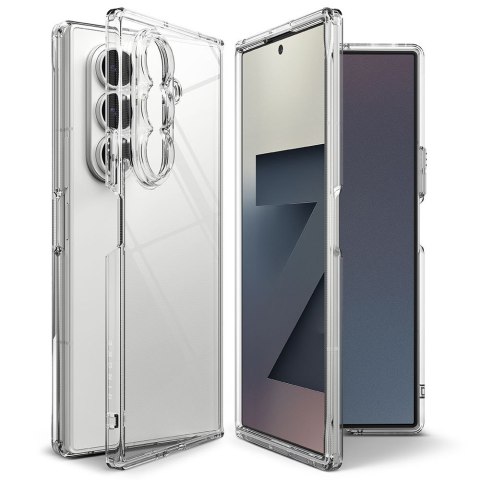 Etui pokrowiec na Samsung Galaxy Z Fold 7 Ringke Fusion - przezroczyste