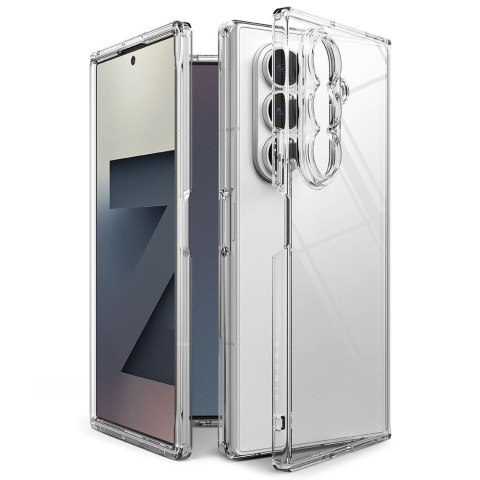 Etui pokrowiec na Samsung Galaxy Z Fold 7 Ringke Fusion - przezroczyste