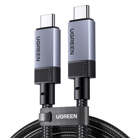 Kabel USB-C USB4 40Gbps 240W 8K 60Hz 1m - czarny