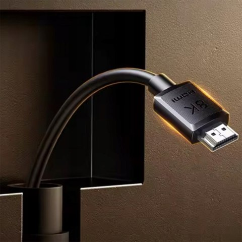 Kabel przewód audio wideo HDMI 4K 5m - czarny
