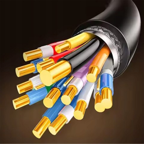 Kabel przewód audio wideo HDMI 4K 5m - czarny