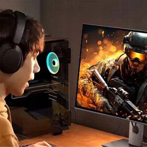 Kabel przewód audio wideo HDMI 4K 5m - czarny