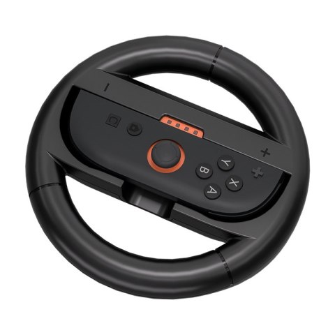 Kierownica wyścigowa do kontrolera Joy-Con Nintendo Switch 2 czarna - 2 szt.