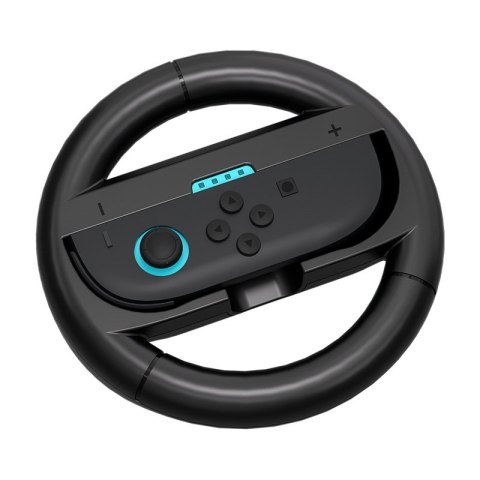 Kierownica wyścigowa do kontrolera Joy-Con Nintendo Switch 2 czarna - 2 szt.