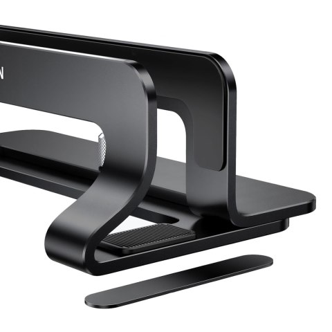Podstawka stojak pod laptopa aluminiowy 12-26mm - czarna