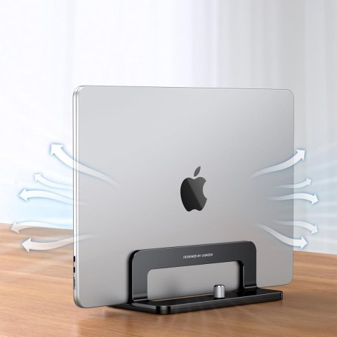 Podstawka stojak pod laptopa aluminiowy 12-26mm - czarna