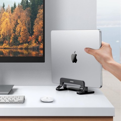 Podstawka stojak pod laptopa aluminiowy 12-26mm - czarna