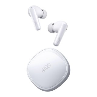 Słuchawki bezprzewodowe dokanałowe T13X ENC IPX5 Bluetooth - białe