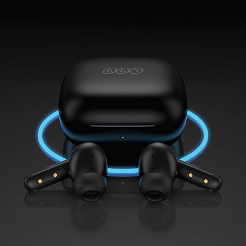 Słuchawki bezprzewodowe douszne T13 ANC IPX5 Bluetooth - czarne