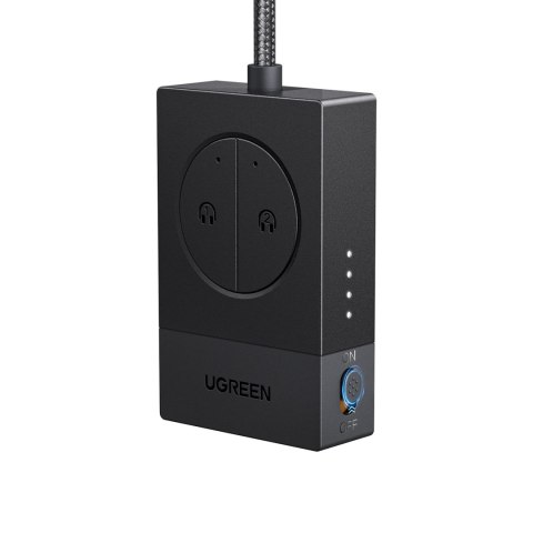 Transmiter nadajnik audio dźwięku Bluetooth 5.4 - czarny